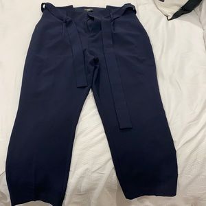 Navy Liz Claiborne “Emma” Style Pants